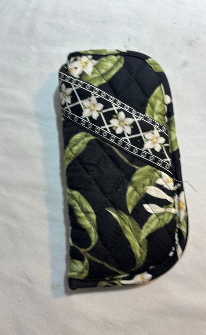Vera Bradley Quilted Floral Eyeglass Case